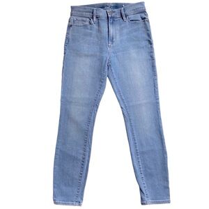 LOFT High Rise Skinny Ankle Jeans Size 2P